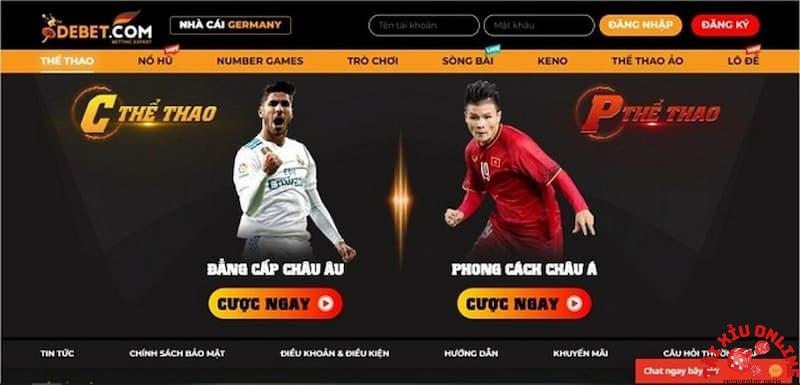 Hướng dẫn đăng ký Debet chỉ với các bước đơn giản, dễ nhớ 1 Truy Cập Trang Chủ Chính Thức Của Nhà Cái Debet Để Không Bị Chặn