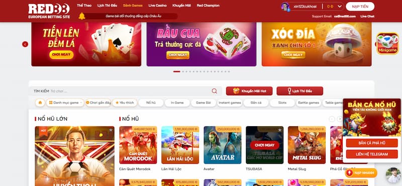 RED88 - Sân chơi cá cược lý tưởng cho cược thủ năm 2024 4 Các Sản Phẩm Cá Cược Hot Hit Có Tại Red88